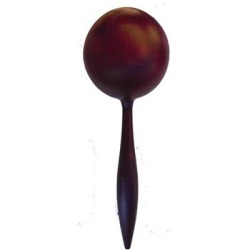 Maraca con bola de madera                                   