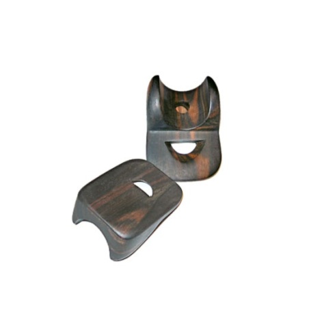 Silbato para nariz, madera oscura                           