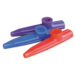 Kazoo plástic colores varios                                