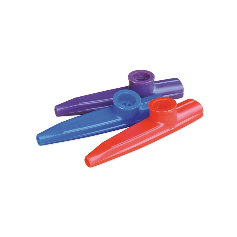 Colored plastic kazoo                                       