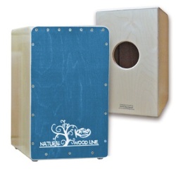 Cajón Flam. Natural Wood Line, azul                          2
