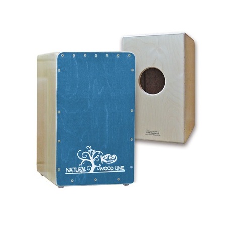 Cajón Flam. Natural Wood Line, azul                         