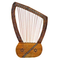 Harp/Lyre with 16-string...