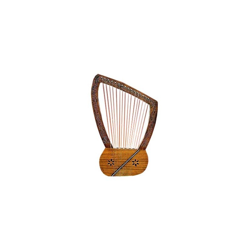 Harp/Lyre with 16-string box...