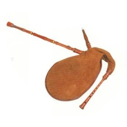 Celtic Bagpipe olive wood                                   