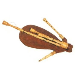 Traditional bagpipe bubinga...