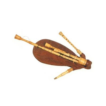 Traditional bagpipe almond                                  