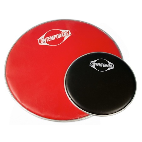 drumhead nappa-korino 12" red Contemporanea                 