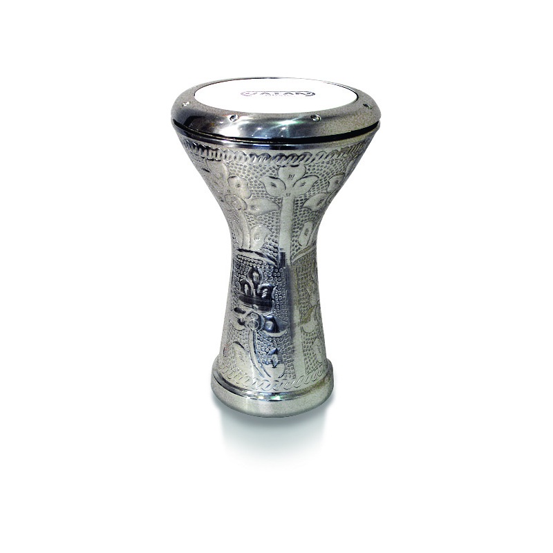 Egyptian Darbuka graven aluminum...