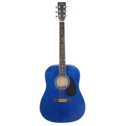 Guitarra acústica Daytona negra azul                        