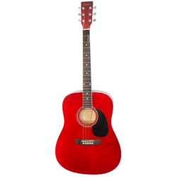 Guitarra acústica Daytona roja                              