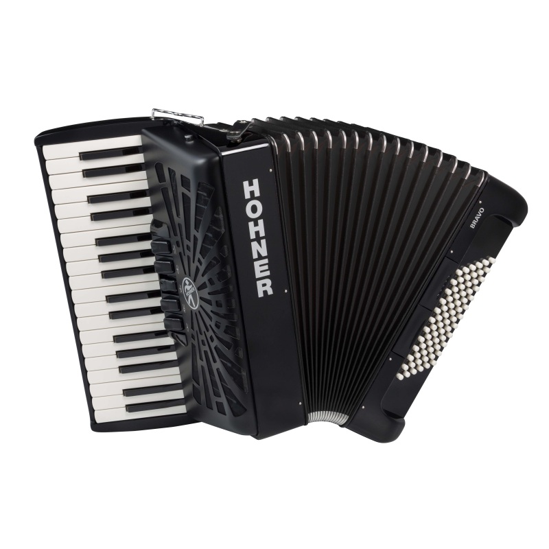 Accordion Hohner Bravo II 72 black...