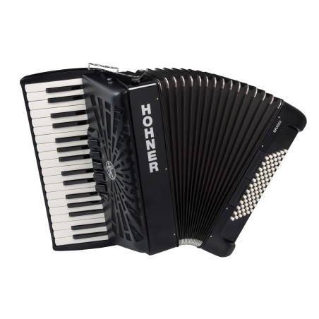Accordion Hohner Bravo II 72 black                          