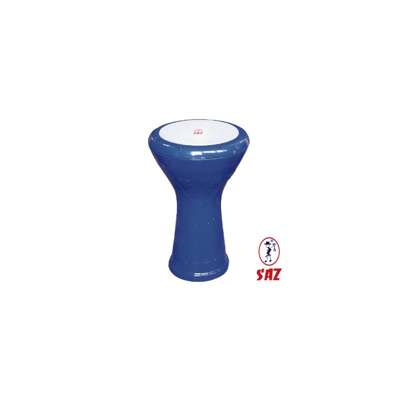 Egyptian Darbuka graven blue...