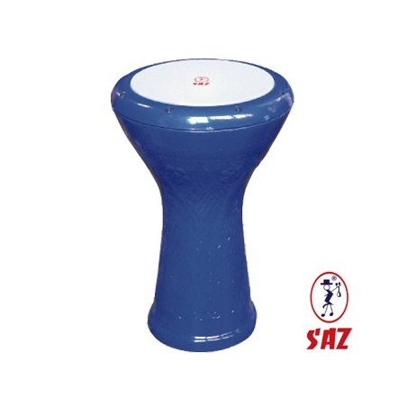 Egyptian Darbuka graven blue                                