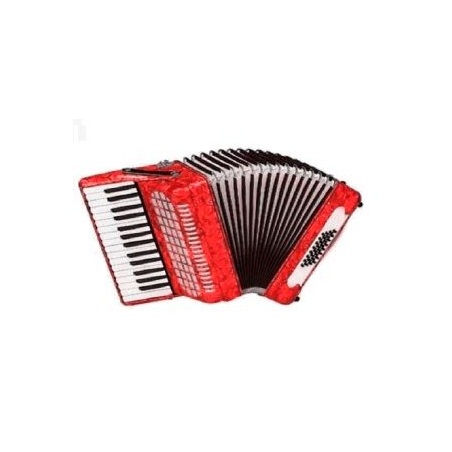 Accordion Estrella 30/48 red                                