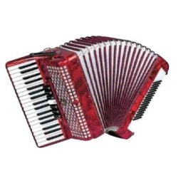Accordion Estrella 37/80 red                                