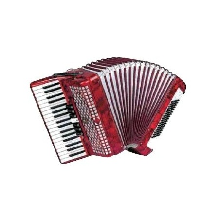 Accordion Estrella 37/96 red                                