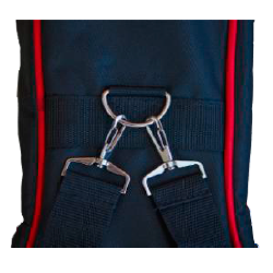 Acoustic guitar bag red de 15mm                              2