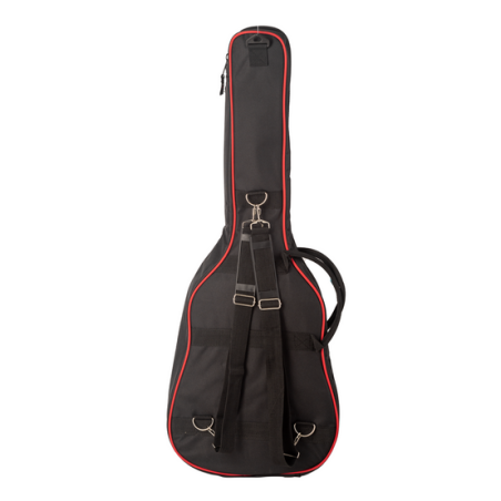 Funda de guitarra clàssica cadet 3/4 EK de 10mm vermella    
