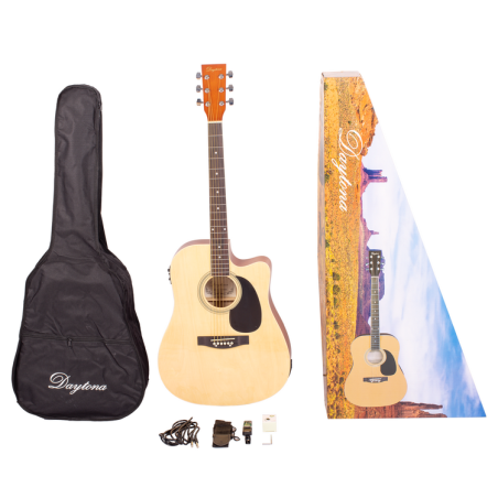 Pack guitarra acustica PA411CENA DREADNOUGHT DAYTONA        
