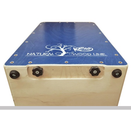 Cajón Flam. Natural Wood Line, azul                         