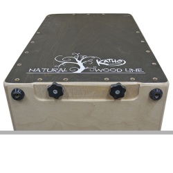 Cajón Flamenco Nat. Wood Line, negro                         2