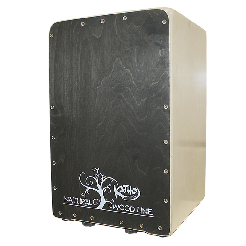 Cajón Flamenco Nat. Wood Line, negro...