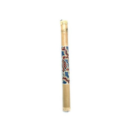 Bamboo painted rainstick 120cm                              