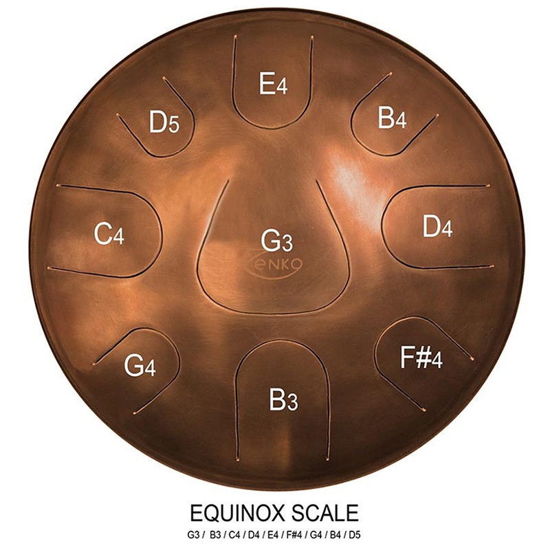Steel tonguedrum Zenko Equinox 9 notes