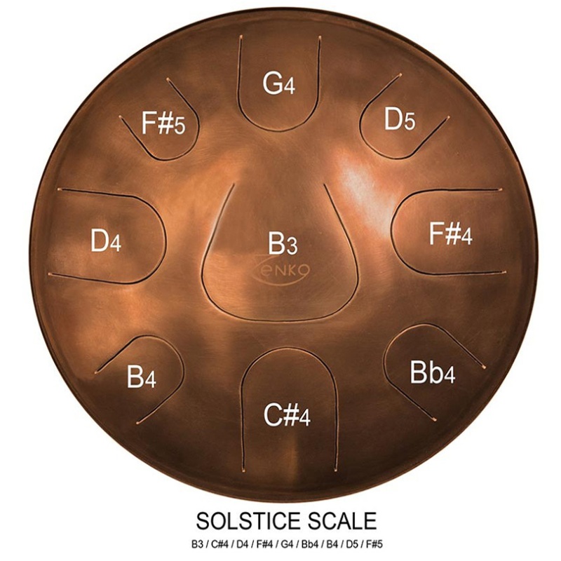 Steel tonguedrum Zenko Solstice 9 notes