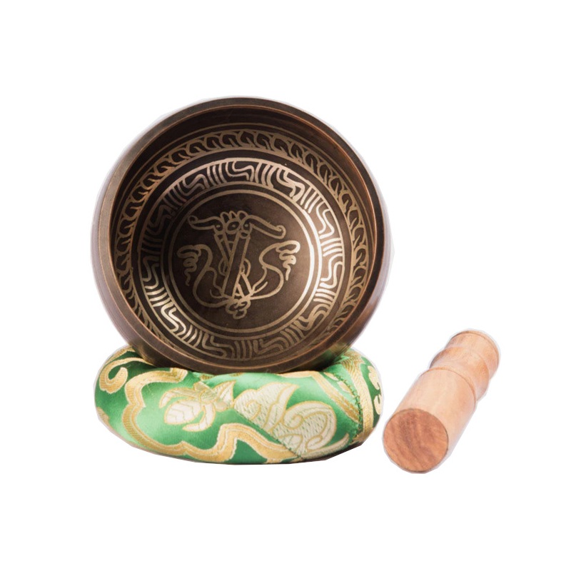 Singing Bowl 8cm Coffee Brown Single Dorje...