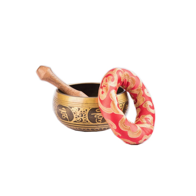 Singing Bowl 12cm Antique Buddha Eye Singing...