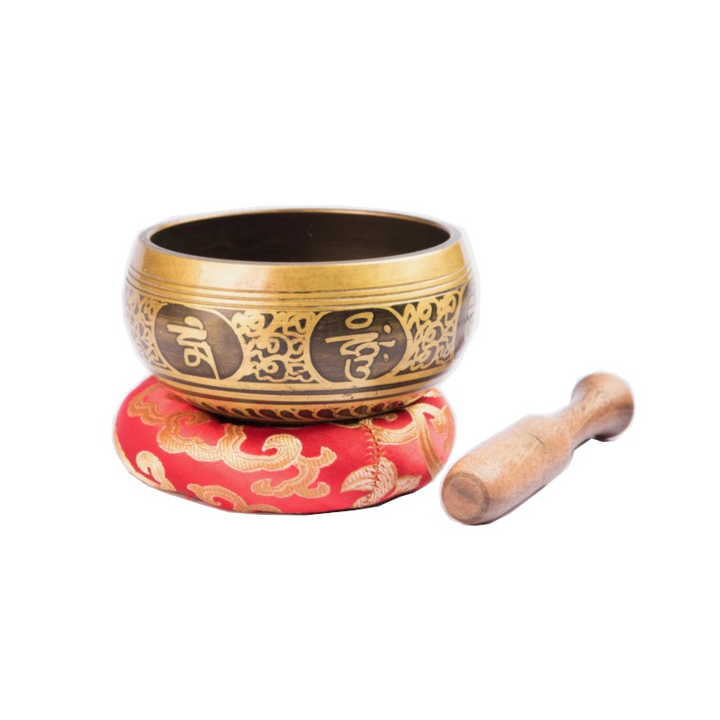 Singing Bowl 12cm Antique Buddha Eye Singing...