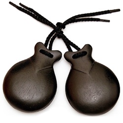 Castanets n3 ebony imitation                                