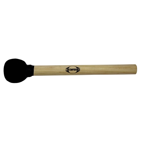 Massa de surdo de fusta 30cm negra                          