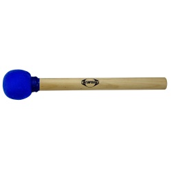 Mailloche de surdo bois 30cm (1°) - Bleue                   