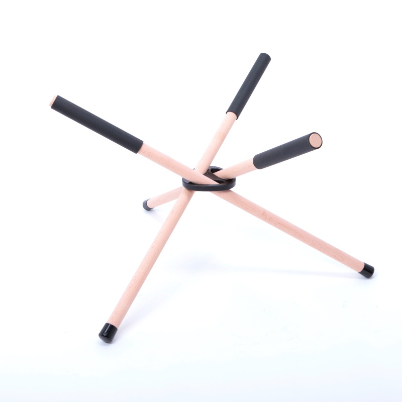 Wooden stand for surdo - High (small triangle) - 80cm.
