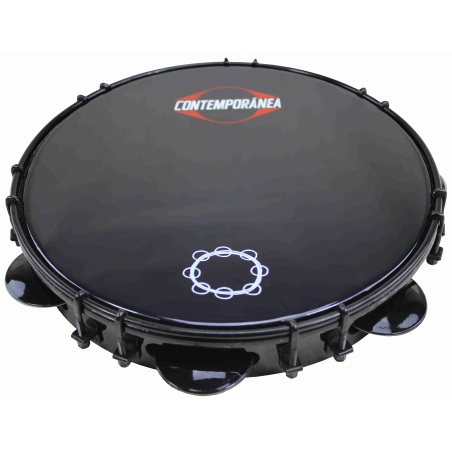 Pandeiro 10’’ formica negro café                            