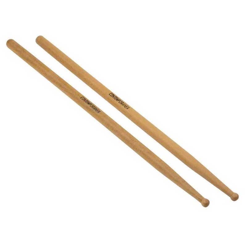 Snare drum sticks, pair, 37.5 cm.                           