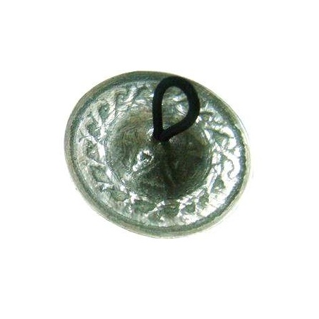 Crótalos pequeño de 4,3cm. Lisos.                           