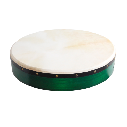 Bodhran 18" pretensado green...