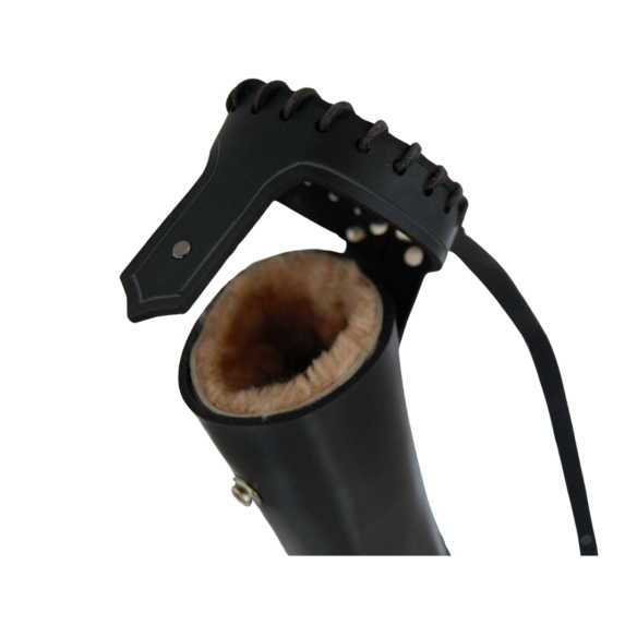 Funda cuir gralla seca/dolça negra                          