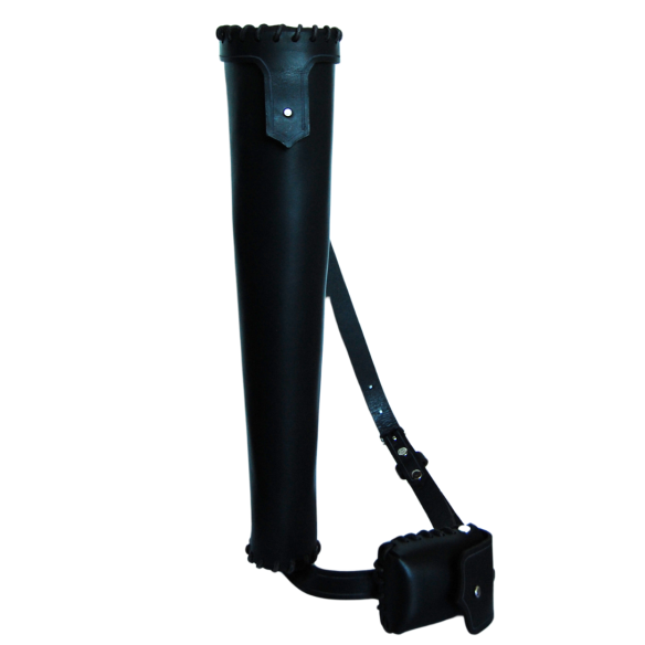 Funda cuir gralla seca/dolça negra                          