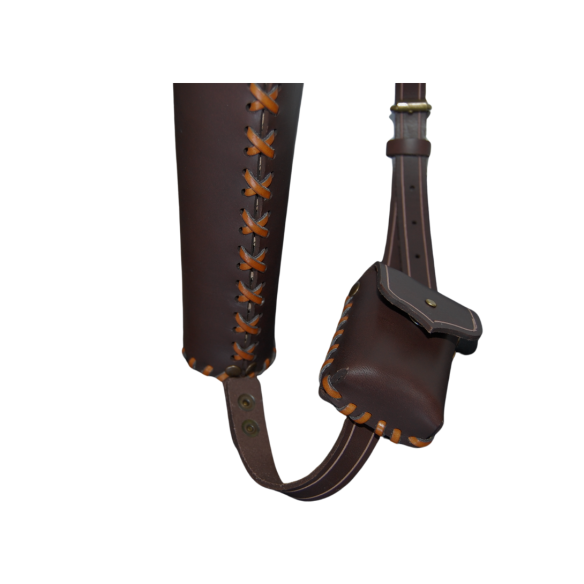 Funda cuir gralla seca/dolça xocolata                       