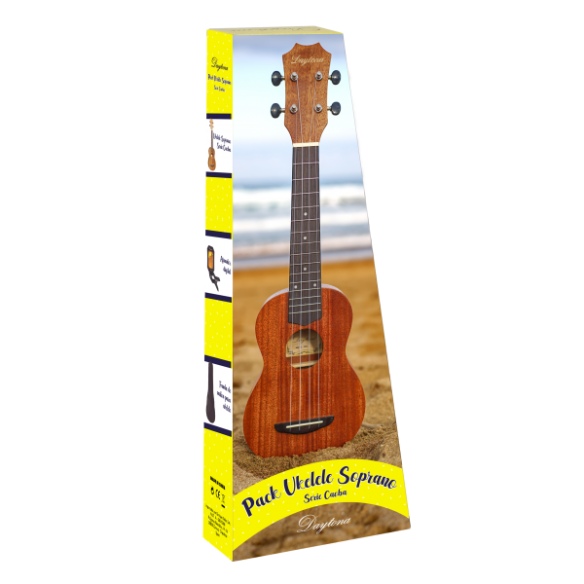 Pack ukelele Daytona Soprano                                