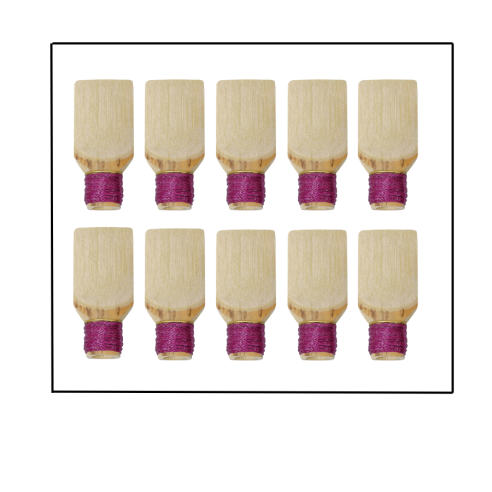 Pack of 10 reeds garnet...
