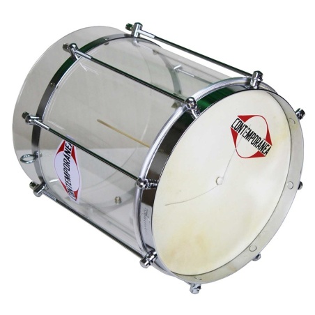 Cuica transparent 10" x 28cm Contemporanea                  