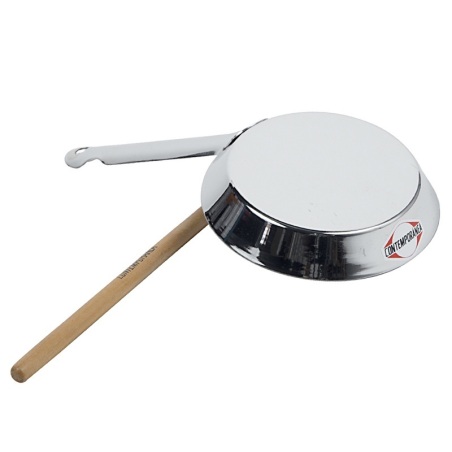 Frigideira simple cromada 11x26cm                           