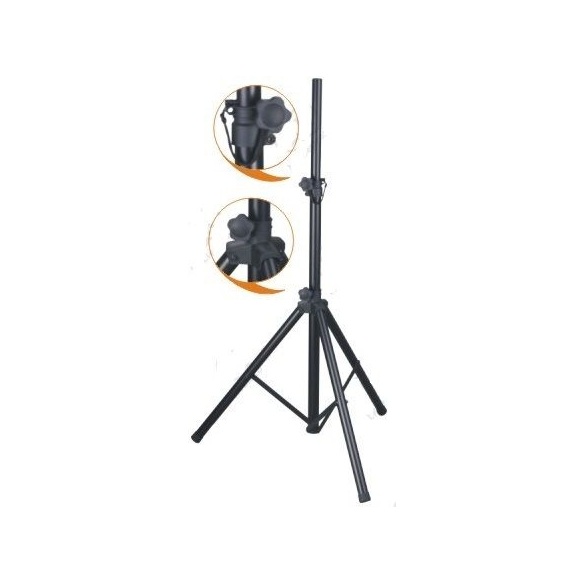 Soporte para altavoz negro                                  